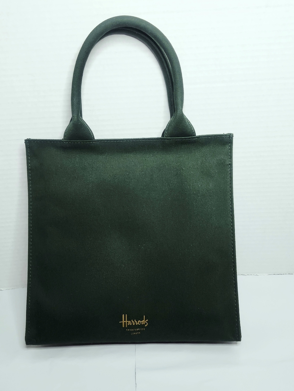 Harrods  Green Gold Tote - Picture 7 of 12